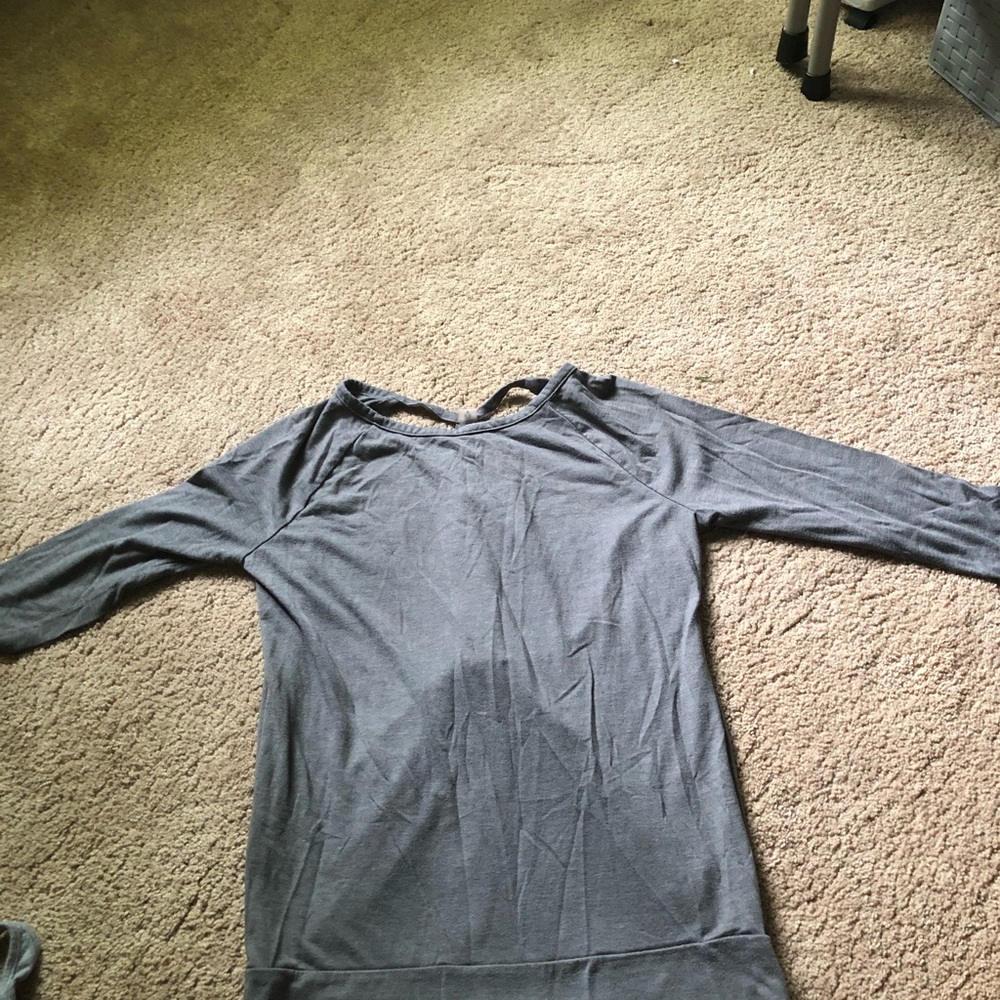 3/4 sleeve pull over
